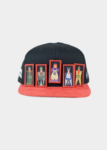 Cap "Barbarossa" - schwarz (Snapback)
